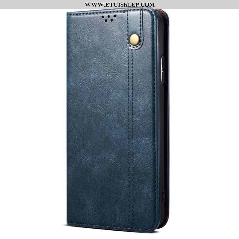 Etui Na Telefon do Honor 90 Etui Folio Woskowana Imitacja Skóry